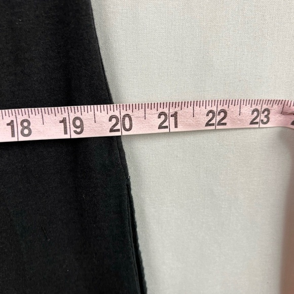 LOGO Lori Goldstein Dress Womens Small Shift Tank Black White Eyelet Tie Dye - Picture 11 of 15